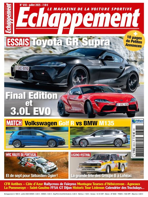 Title details for Echappement by Editions Lariviere SAS - Available